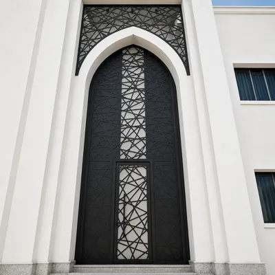 تصميم مودرن فاخر - أبواب حديد