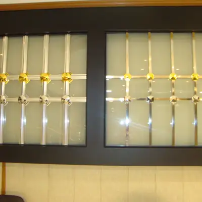 نافذة UPVC عازلة